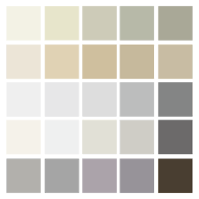 a 5x5 grid of neutral color squares